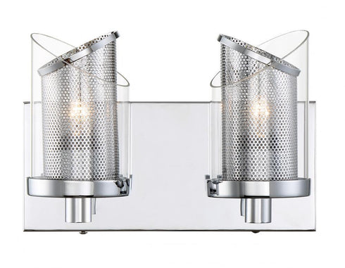 Varaluz So Inclined 2 Light Bath Chrome Model: 246B02CH
