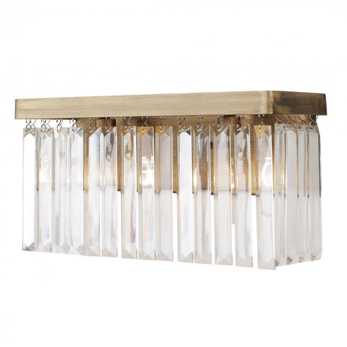 Varaluz Social Club 2 Light Bath Havana Gold Model: 297B02HG