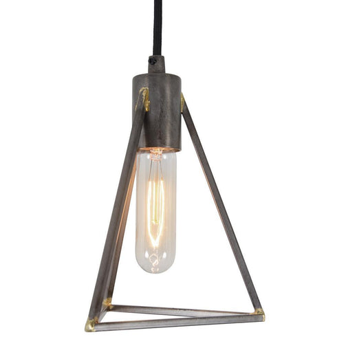 Varaluz Trini 1 Light Mini Pendant Gunsmoke Model: 288M01GS