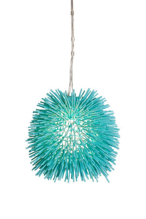 Varaluz Urchin 1 Light Mini Pendant Painted Chrome Model: 169M01CH