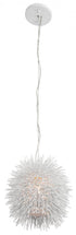 Varaluz Urchin 1 Light Mini Pendant Painted Chrome Model: 169M01CH