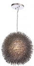 Varaluz Urchin 1 Light Pendant Painted Chrome Model: 169P01CH