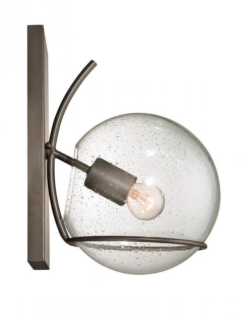 Varaluz Watson 1 Light Sconce Silver Age Model: 243K01SA