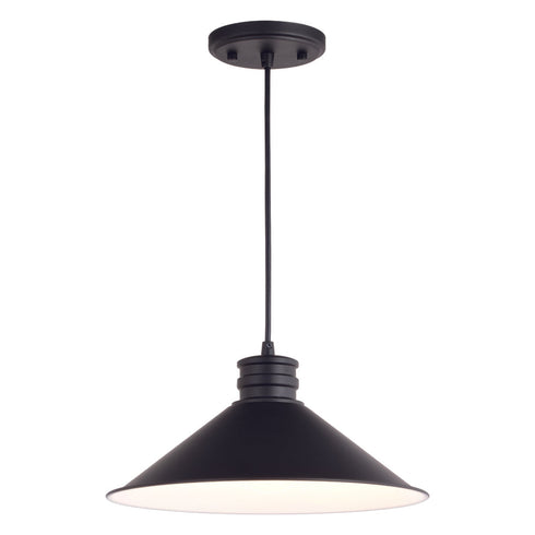Vaxcel Akron 12 In. 1 Light Pendant Oil Rubbed Model: P0362