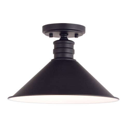 Vaxcel Akron 12 In. 1 Light Semi Flush Mount Oil Model: C0257