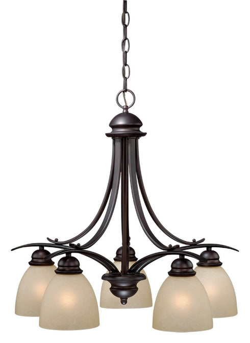 Vaxcel AL-CHD005OBB Avalon 5L Chandelier Oil Burnished Bronze