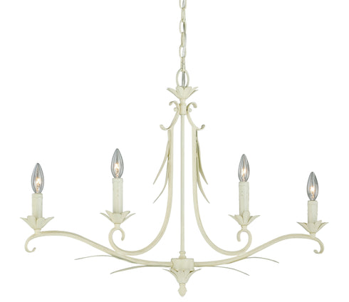 Vaxcel Austen 4 Light Linear Chandelier Model: P0097