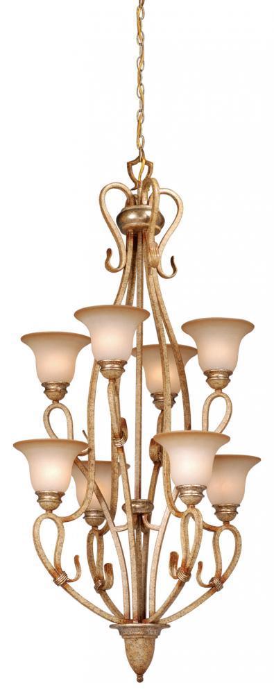 Vaxcel BE-CHU008AW Berkeley 8l Chandelier