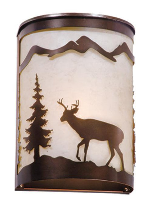 Vaxcel Bryce 8 Inch Wall Sconce Model: WS55408BBZ