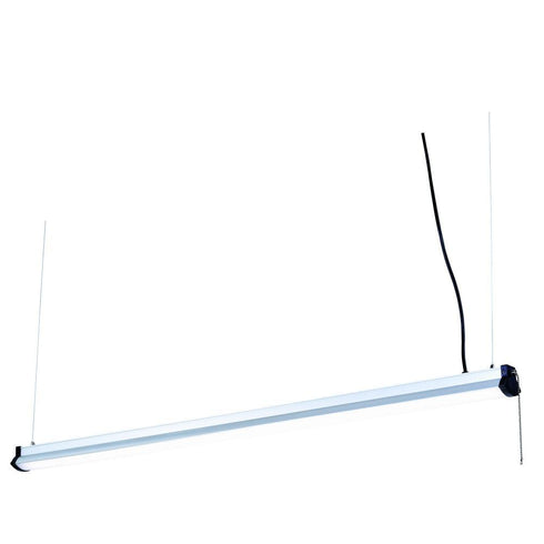 Vaxcel Canis 48 In LED Shop Light Brushed Aluminum Model: H0189