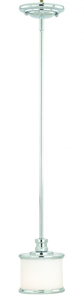 Vaxcel Carlisle 5.38 In Mini Pendant Chrome Model: P0160