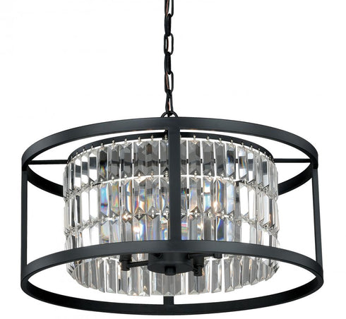 Vaxcel Catana 4 Light Dual Mount Pendant/semi-flush Mount Model: P0181