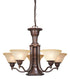 Vaxcel Standford 6 Light Chandelier Model: CH30306A