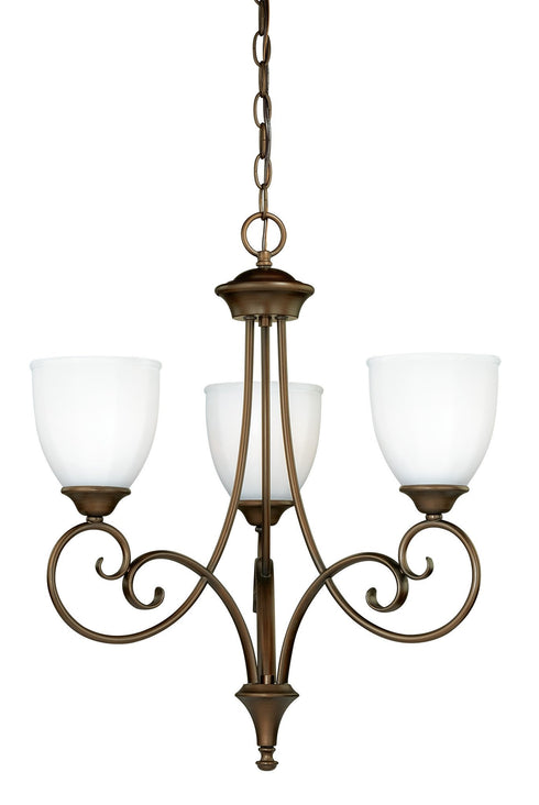 Vaxcel Claret 3 Light Chandelier Model: H0081