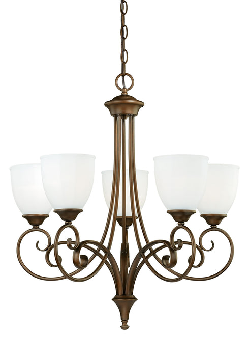 Vaxcel Claret 5 Light Chandelier Model: H0082