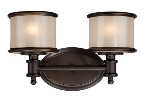 Vaxcel CR-VLU002NB Carlisle 2L Vanity Noble Bronze