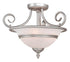 Vaxcel Da Vinci 16 Inch Semi-flush Mount (dual Mount) Model: CC11816BN
