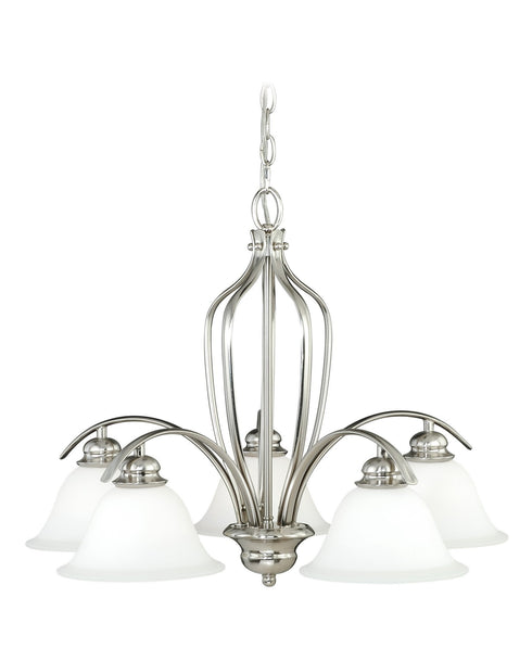 Vaxcel Darby 5 Light Chandelier Model: H0114