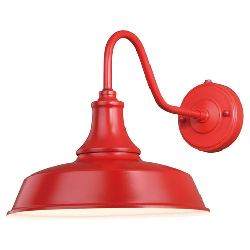 Vaxcel Dorado 12 In Outdoor Wall Light Red And White Model: T0487