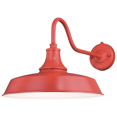 Vaxcel Dorado 15 In Outdoor Wall Light Red And White Model: T0488