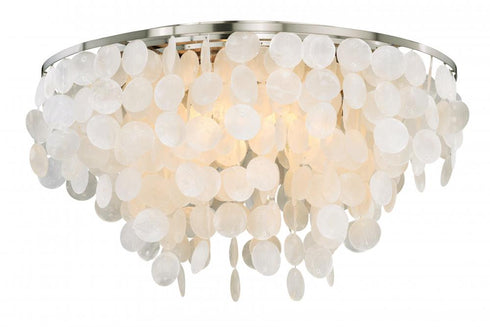 Vaxcel Elsa Capiz Shell 24 Inch Flush Mount Model: C0118