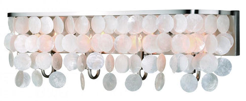 Vaxcel Elsa Capiz Shell 4 Light Vanity Model: W0271