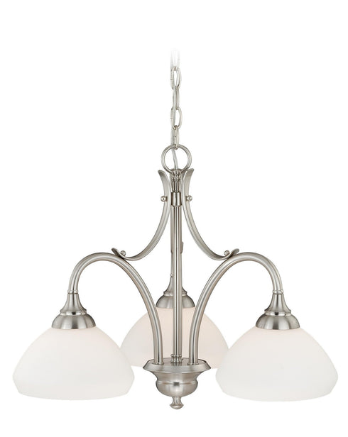Vaxcel Grafton 3 Light Chandelier Model: H0131
