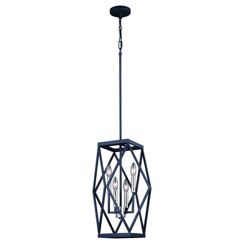 Vaxcel Hailey 14 In Pendant Black Graphite And Satin Model: P0280