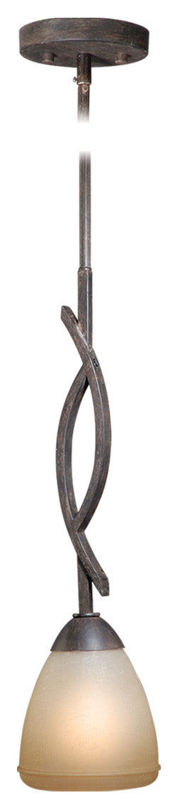 Vaxcel Helsinki 6 Inch Mini Pendant Model: HS-PDD060BW