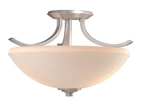 Vaxcel HS-CFU160BN Helsinki 15-1/2" Semi-flush Mount (dual Mount)