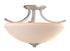 Vaxcel HS-CFU160BN Helsinki 15-1/2" Semi-flush Mount (dual Mount)