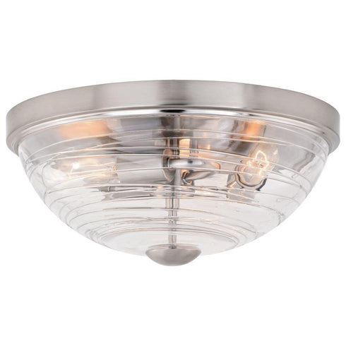 Vaxcel Isley 15 In Flush Mount Ceiling Light Satin Model: C0199