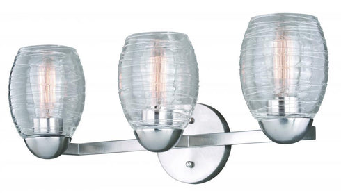 Vaxcel Isley 3 Light Vanity Satin Nickel Model: W0317