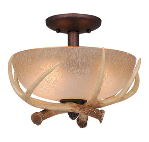 Vaxcel Lodge 12-1/2 Inch Light Kit Model: LK33012WP-C