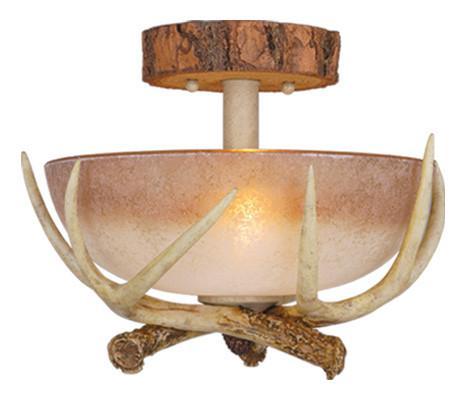Vaxcel Lodge 12 Inch Semi-flush Mount Model: CF33012NS