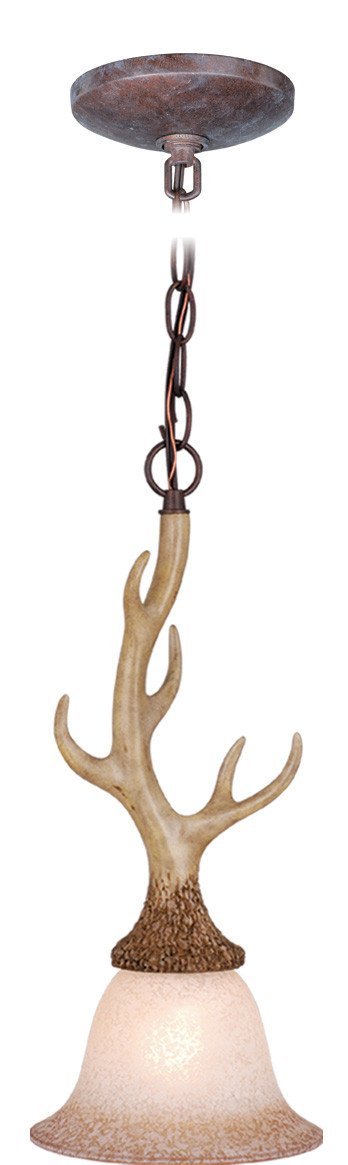 Vaxcel Lodge 7 Inch Mini Pendant Model: PD33057NS