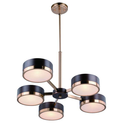 Vaxcel Madison 5 Light Chandelier Architectural Model: H0218