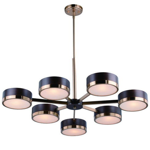 Vaxcel Madison 7 Light Chandelier Architectural Model: H0219
