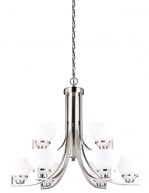 Vaxcel Metropolis 9 Light Chandelier Model: H0175