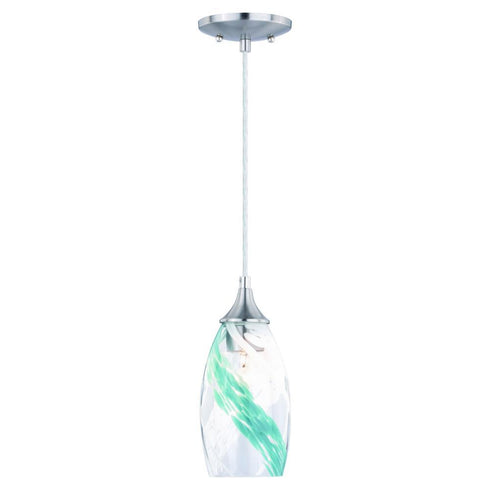 Vaxcel Milano 4.75 In Mini Pendant Caribbean Swirl Model: P0278