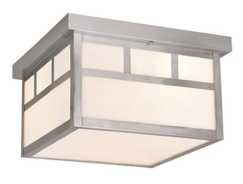 Vaxcel Mission 12 Inch Outdoor Ceiling Light Model: OF14611ST