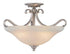 Vaxcel Monrovia 17 Inch Semi-flush Mount (dual Mount) Model: CF35417BN