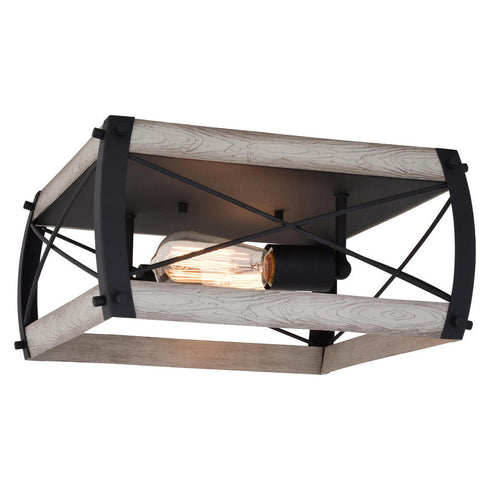 Vaxcel Montclare 13.5 In. 2 Light Flush Mount Model: C0254