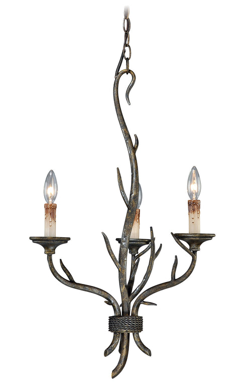 Vaxcel Monterey 3 Light Mini Chandelier Model: H0071
