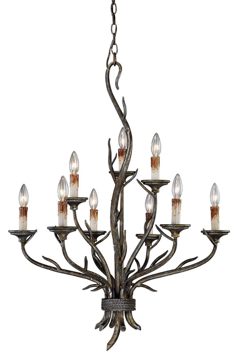 Vaxcel Monterey 9 Light Chandelier Model: H0073