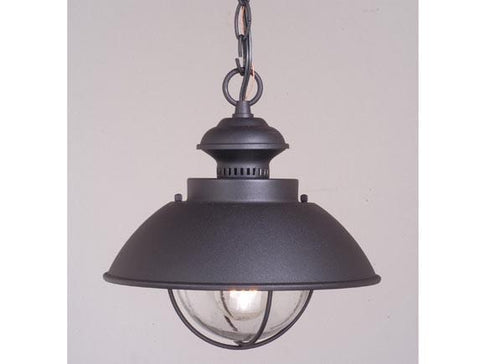Vaxcel OD21506TB Harwich 10" Outdoor Pendant Textured Black