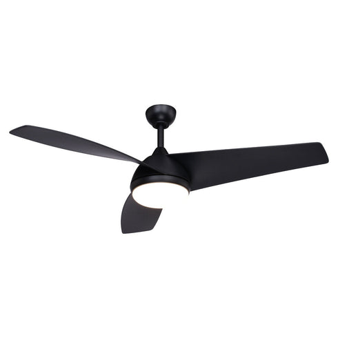 Vaxcel Odell 52 In. Ceiling Fan Black Model: F0096