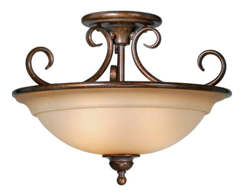 Vaxcel OM-CFU160ORZ Nice Bowl Semi-flush Mount