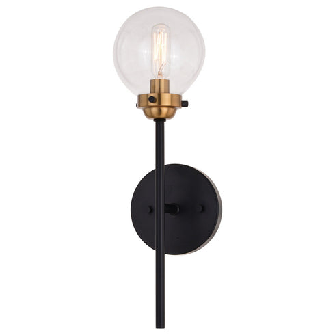 Vaxcel Orbit 1 Light Wall Light Oil Rubbed Bronze Model: W0395