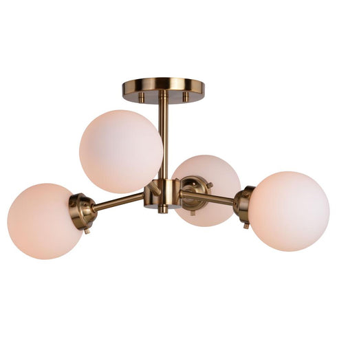 Vaxcel Orbit 20 In. Semi Flush Ceiling Light Muted Model: C0268